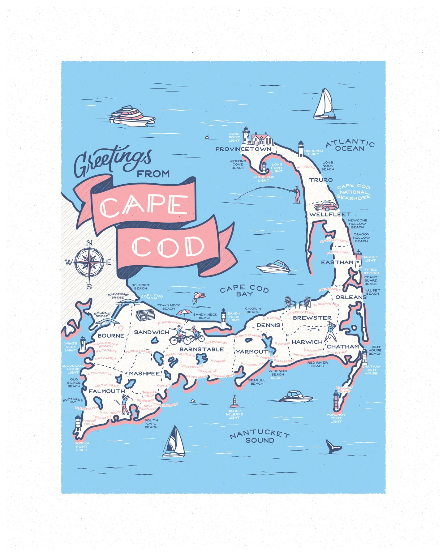 Cape Cod Map