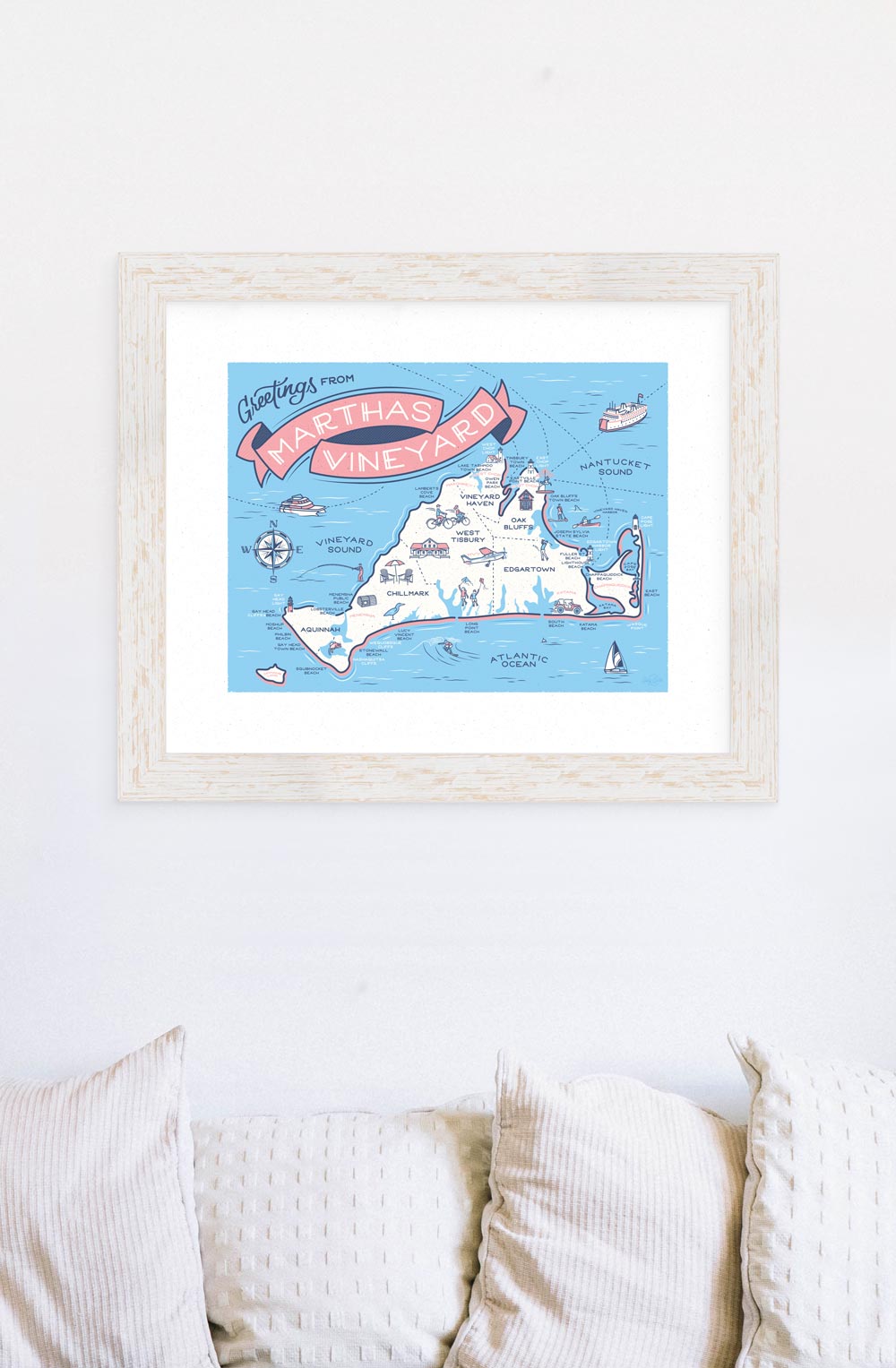 Martha's Vineyard Map