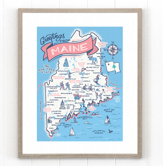 Maine Map