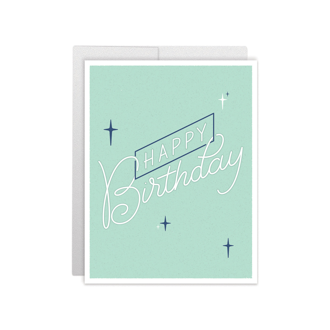 Birthday Stars • Seafoam