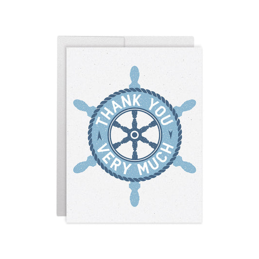 Ship Wheel Thank You