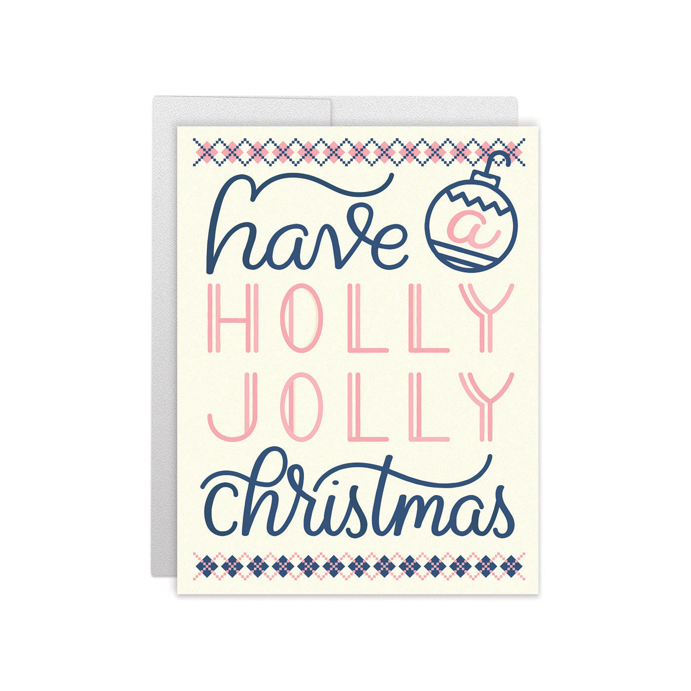 Holly Jolly • Blue Coral
